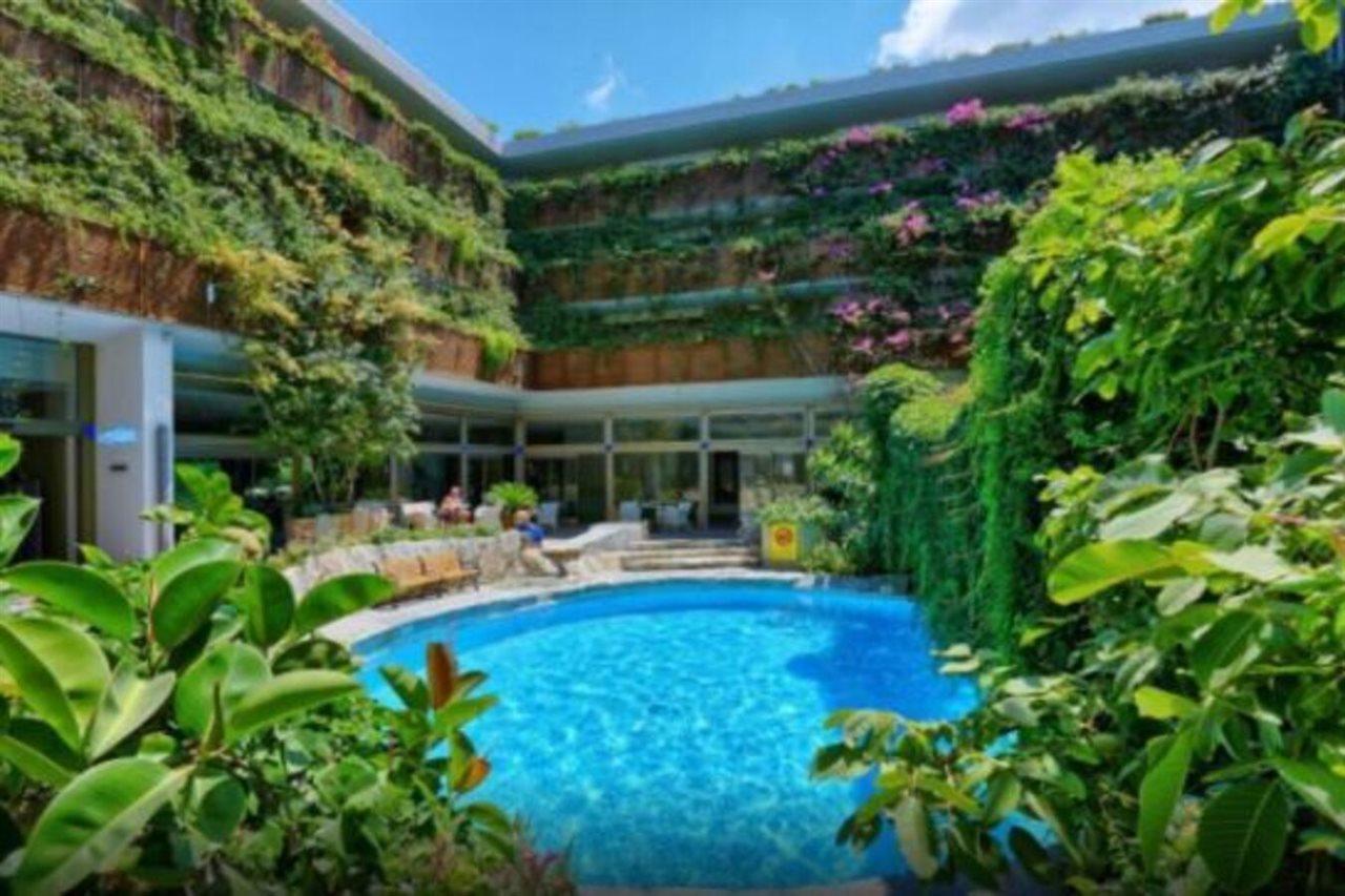 锡蒂亚海滩城市度假村及水疗中心 外观 照片 The hotel's pool