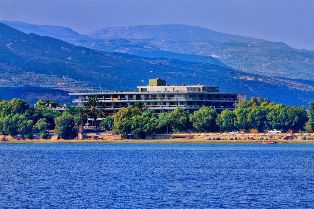 锡蒂亚海滩城市度假村及水疗中心 外观 照片 The hotel from the sea