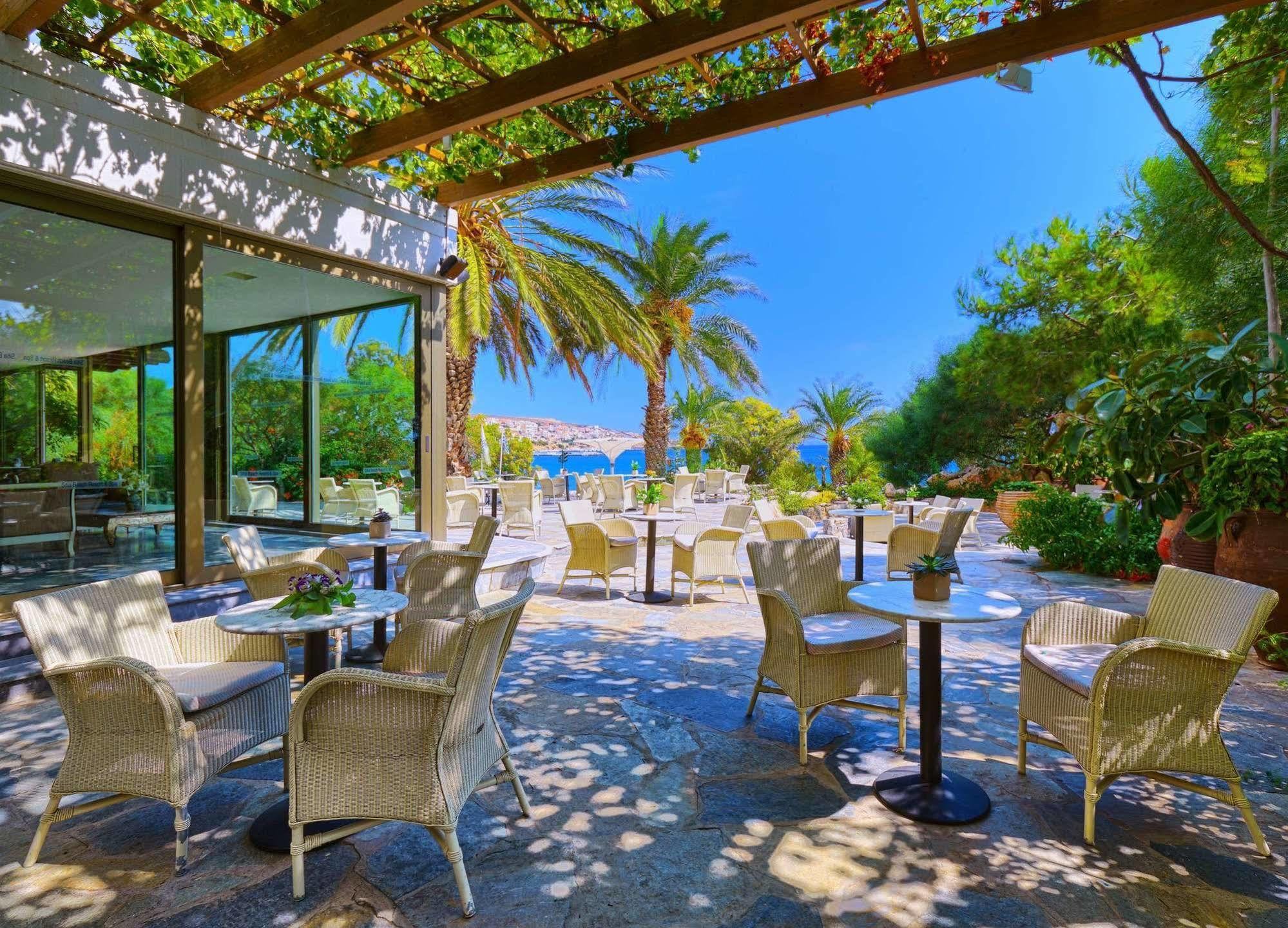 锡蒂亚海滩城市度假村及水疗中心 外观 照片 The restaurant at the hotel